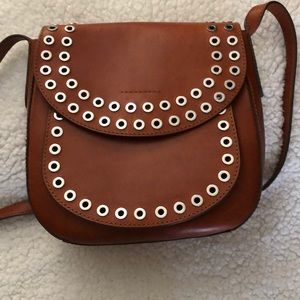 Frye saddle crossbody